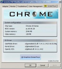 S3 Matrix 128MB PCIeX16 drivers