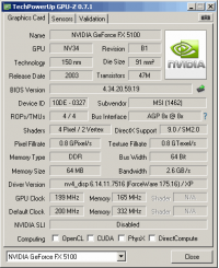 MSI MS-8917 GPUZ