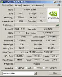 ELSA GLoria II-Pro GPUZ